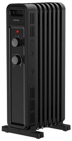 Sencor - Radiatore a olio con 7 elementi 600/900/1500W/230V nero