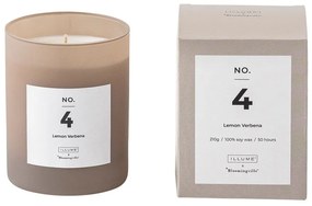 Candela profumata tempo di combustione 50 h No. 4 Lemon Verbena - ILLUME x Bloomingville