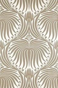 Farrow & Ball Carta da parati Lotus - Tallow/ Mouse's Back