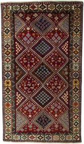 Shiraz Tappeto persiano 140x230 Rosso (Iran) Annodato A Mano