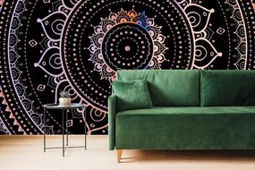 Carta da parati – Mandala colorata
