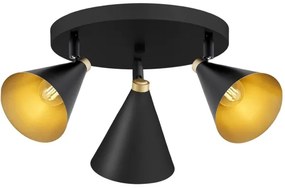 Argon 6244 - Faretto LUCINDA 3xE14/7W/230V nero