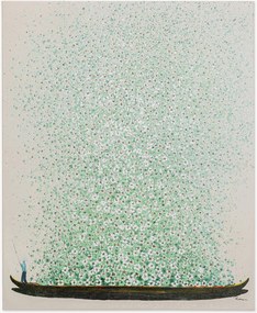 Stampa su tela Flower Boat