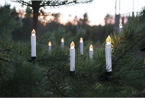 Set di 10 candele LED con telecomando Albero, altezza 13,5 cm - Star Trading