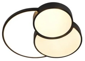 Plafoniera LED dimmerabile LED/60W/230V 3000-6500K nero +remote telecomando