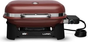 Weber - Barbecue elettrico Lumin Compact rosso