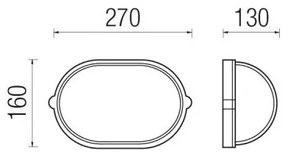 Alfa Oval Con Anello 75W E27