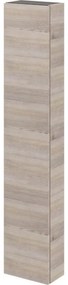 Colonna per mobile bagno Neo SENSEA 1 anta P 17 x L 30 x H 154 cm rovere grigio legno