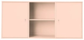 Cassettiera rosa chiaro da appendere 133x61x42 cm Mistral – Hammel Furniture