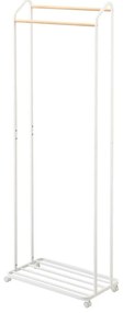 Appendiabiti mobile in metallo bianco Tower - YAMAZAKI