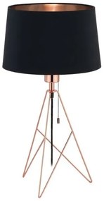 Eglo 39178 - Lampada da tavolo CAMPORALE 1xE27/60W/230V