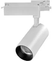 Kosoom Faretti a Binario 30w 36 Gradi Luce Naturale Colore Bianco Flusso 3100Lumen T0113B