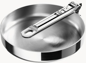 Padella in acciaio inossidabile con manico pieghevole Space