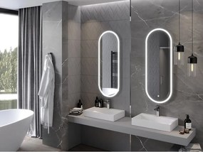 Mexen Bono specchio da bagno retroilluminato 45 x 120 cm, LED 6000K, antiappannamento - 9816-045-120-611-00