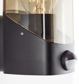 Brilliant - Applique da esterno con sensore MINOU 1xE27/10W/230V IP44