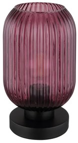 Globo 15469TP - Lampada da tavolo NORMY 1xE27/40W/230V viola