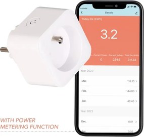 Immax NEO 07762L - Presa intelligente NEO LITE 3680W/230V/16A Wi-Fi Tuya