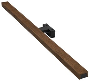 Brilagi-Illuminazione a LED per specchi da bagno WOODY MIRROR LED/15W/230V IP44 quercia/nero