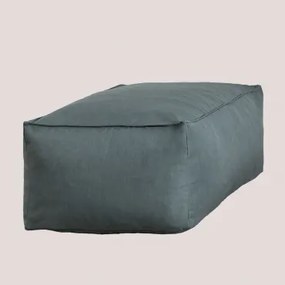 Moduli Per Divani Da Giardino In Tessuto Dojans Verde Éter & Pouf - Sklum