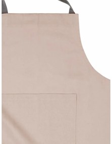 Grembiule da cucina in cotone beige - Tiseco Home Studio