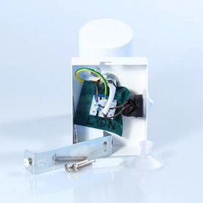 Globo 57911-1W - Faretto da parete ROBBY 1xGU10/25W/230V bianco