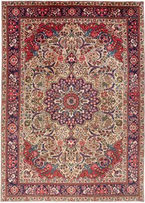 Tabriz Tappeto persiano 290x210 Beige (Iran) Annodato A Mano