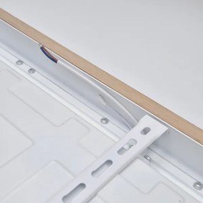 Brilagi - Lampada da bagno LED WOODY FRAME LED/40W/230V 60x60 cm IP44 rovere