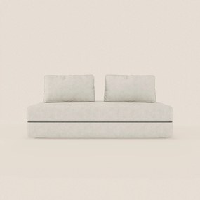 Rift divano letto matrimoniale 2 posti e 3 posti con schienali mobili - materasso alto 22 cm e memory foam in T31