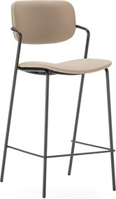 Set di sgabelli da bar beige 2 pz (altezza seduta 68 cm) Maika - Marckeric