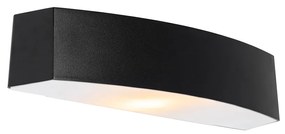 Lampada da parete per esterni moderna nera IP44 - Bojan