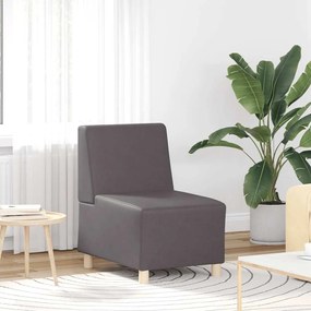 Divano Sedia Grigia 55 Cm İn Similpelle /