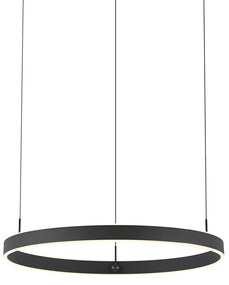 Lampada a sospensione di design nera dimmerabile a 3 livelli - Titmus
