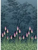 Little Greene Carta da parati Upper Brook Street - Twilight
