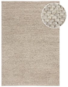 Tappeto in lana grigio chiaro 80x150 cm Minerals - Flair Rugs