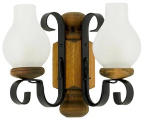 Brilagi - Applique RUSTIC 2xE14/40W/230V faggio/noce