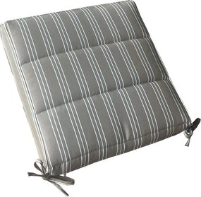 KING - cuscino per seduta idrorepellente a righe