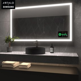 SMART specchio con illuminazione M1 premium + Samsung SmartPanel