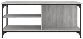 Tavolino da salotto grigio sonoma 100x50x45cm legno multistrato