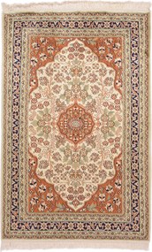 Cashmere Silk Tappeto 120x80 (Indian) Annodato A Mano