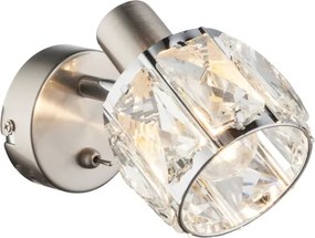 Globo 54356-1 - Luce Spot da parete KRIS 1xE14/40W/230V