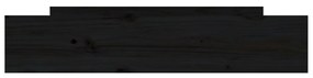 Cassetti per letto 2 pz in legno massello di pino nero