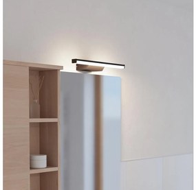 Eglo 901287 - Illuminazione LED RGBW Dimmerabile per bagno REGELLO-Z 12W/230V IP44 nero