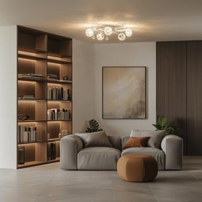 Eglo 32103 - Lampadario a plafone LED VELAGO 5xG9/33W/230V cromo lucido