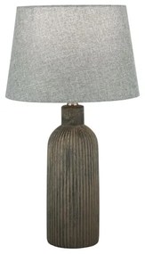 Orion LA 4-1226 - Lampada da tavolo ORCHID 1xE27/40W/230V ceramiche marrone/grigio