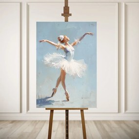 Quadro con elementi dipinti a mano 70x100 cm Grace – Styler