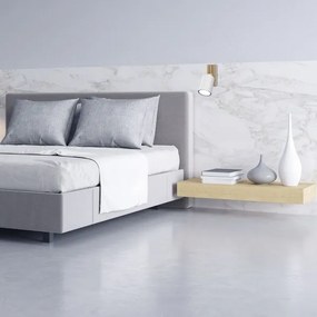 Faretto da parete TERRA 1xGU10/8W/230V bianco/quercia