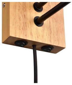 Lampada da parete in colore beige-naturale ø 18 cm Nilam - Trio