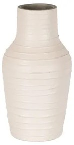 Vaso Bianco Ceramica 17 x 17 x 30 cm