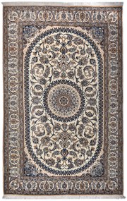 Nain Tappeto 310x200 Beige (Iran) Annodato A Mano