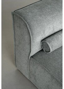 Divano angolare componibile in verde chiaro (con penisola a destra) Flex Felix – Miuform